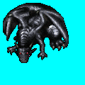 巨大ドラゴン黒